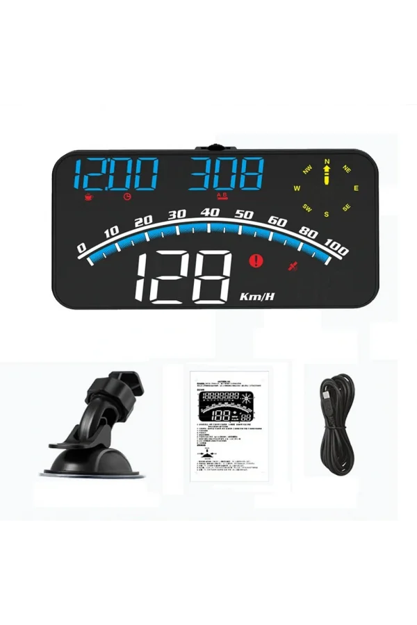 DailyTech G10 Otomatik Hud Ekran Araba Projektör Alarmı Hız Göstergesi