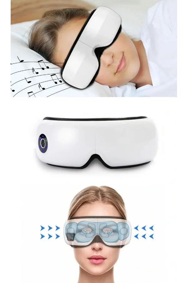 DailyTech Şarjlı Akıllı Göz Yüz Terapi Masaj Aleti