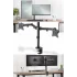Masaüstü Ayarlanabilir 14-32” Çift Kol Monitör Tutucu SK14-32ÇİFTKOL