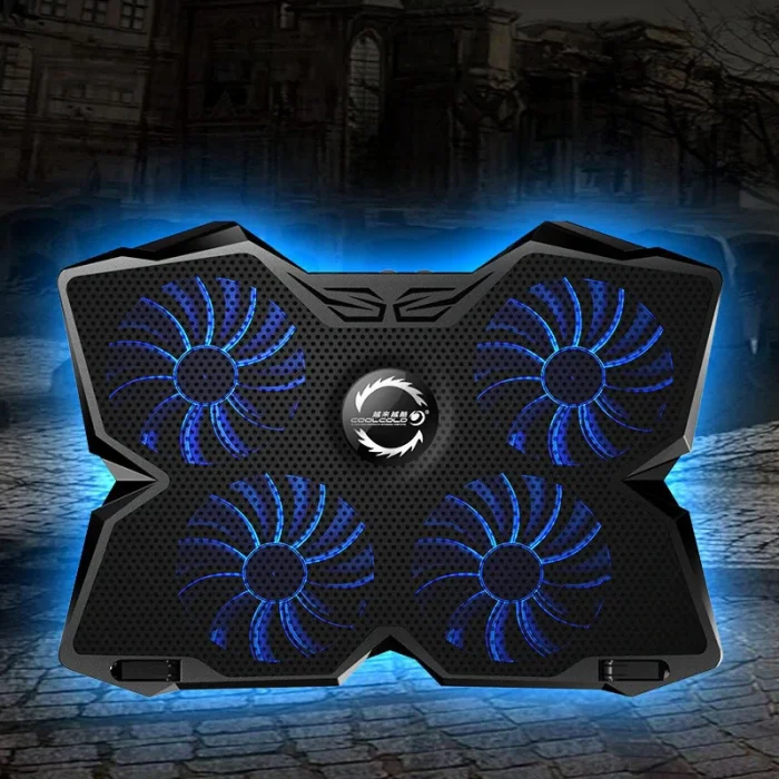 COOLCOLD Gaming 4 Fanlı Işıklı Notebook Laptop Soğutucu Stand