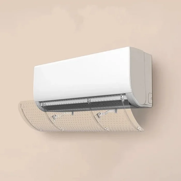 DailyTech Şeffaf Klima Yönlendirici Aparatı Bakteri Önleyici Temiz Hava Basit Kurulum Filtre -