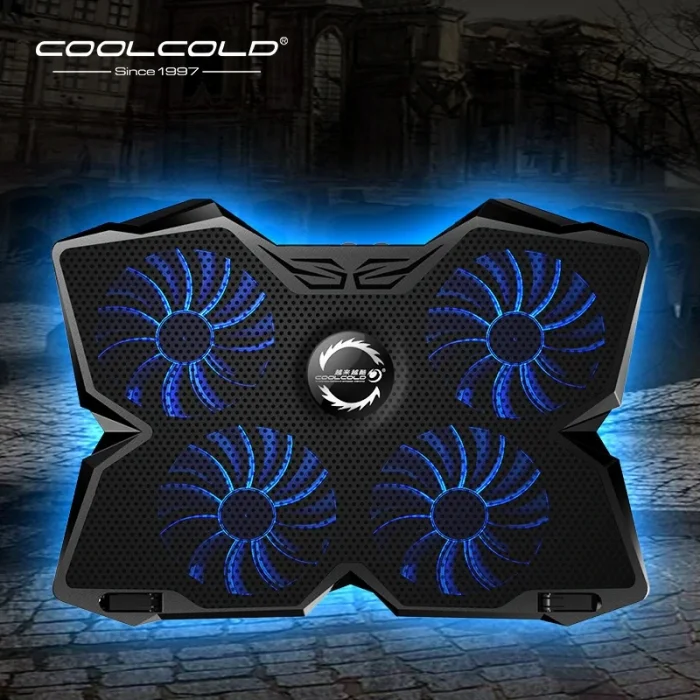 COOLCOLD Gaming 4 Fanlı Işıklı Notebook Laptop Soğutucu Stand