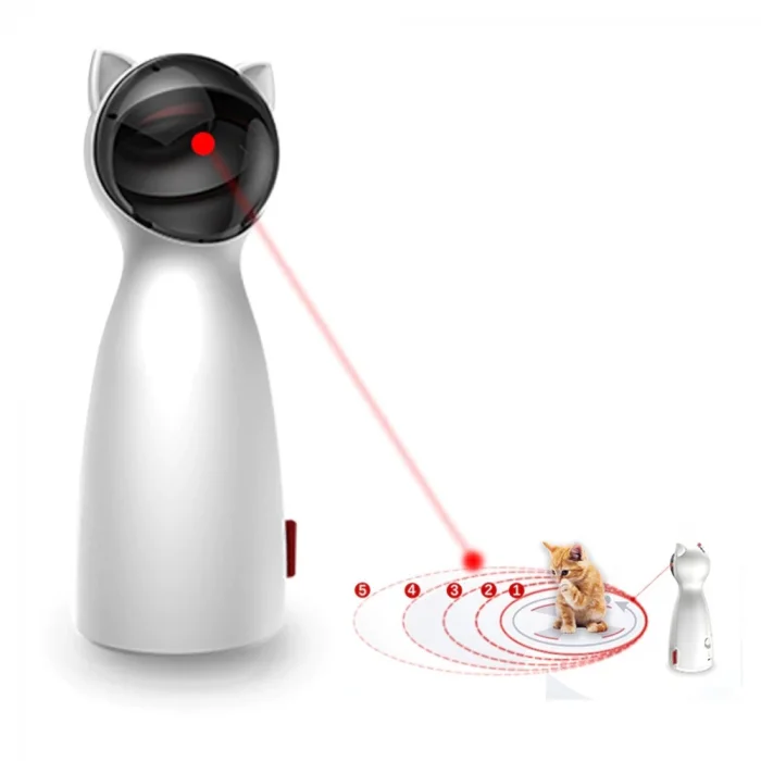 DailyTech Otomatik LED İnteraktif Kedi lazer Oyuncağı