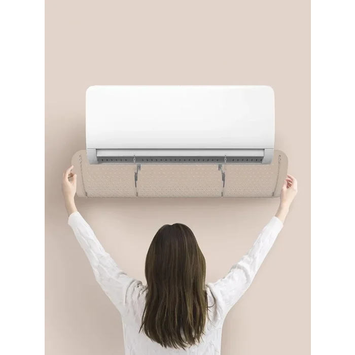 DailyTech Şeffaf Klima Yönlendirici Aparatı Bakteri Önleyici Temiz Hava Basit Kurulum Filtre -