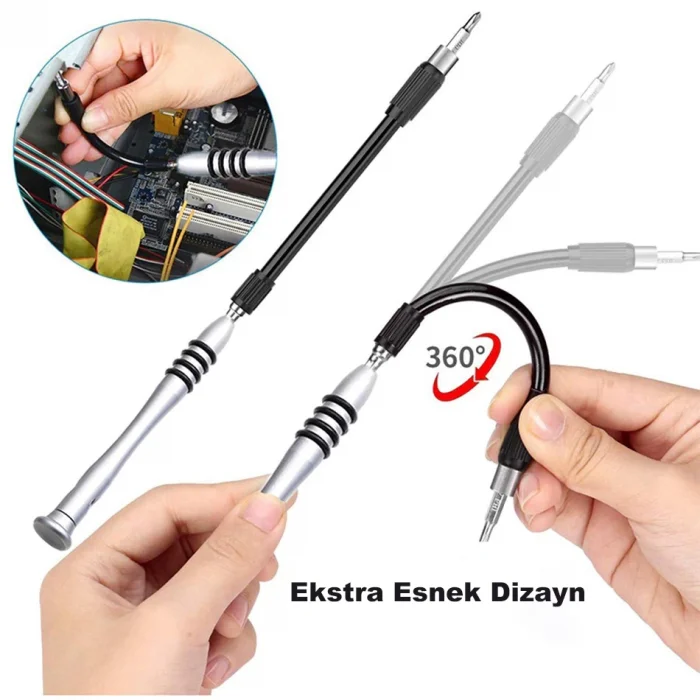 DailyTech 112 in 1 Hassas Coklu Tornavida Cep Telefonu Tamir Seti