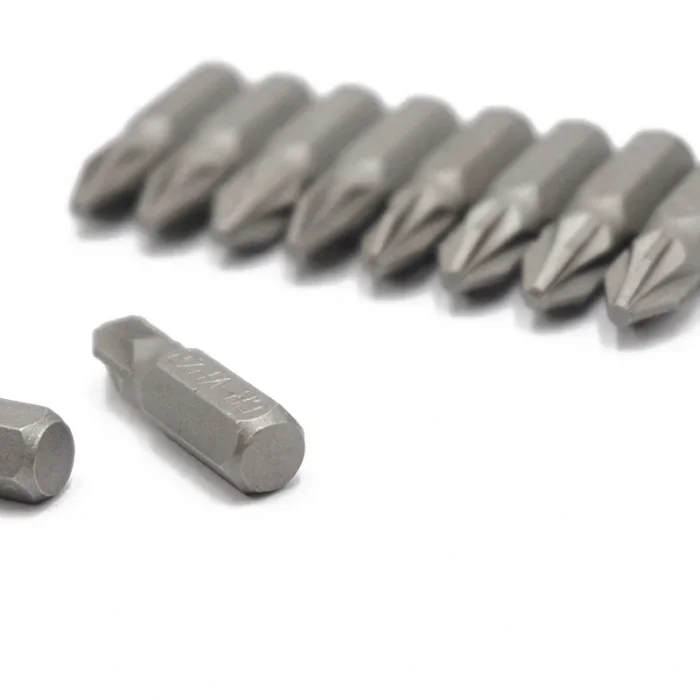 DailyTech 10 Adet 14 25mm Pozi PZ2 Tornavida Bit Seti Tamir Araçları Matkap Ucu Güç Ev El Aletleri -