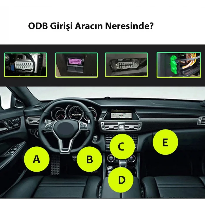 DailyTech HUD Head Up Display 3.5 İnç OBD Sanal Gösterge Paneli