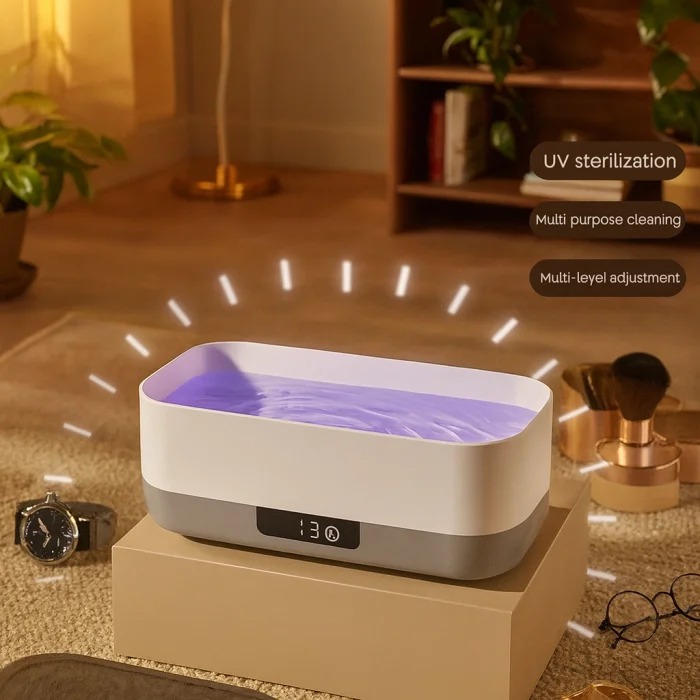 DailyTech Ultrasonik Gözlük Temizleme Cihazı Takı Saat Lens Derin Temizlik Makinesi
