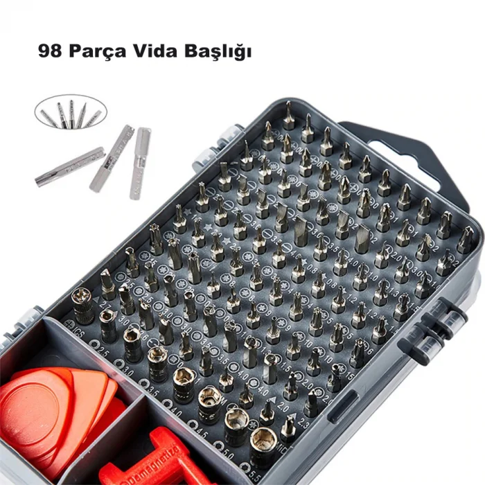 DailyLink 112 in 1 Hassas Coklu Tornavida Cep Telefonu Tamir Seti