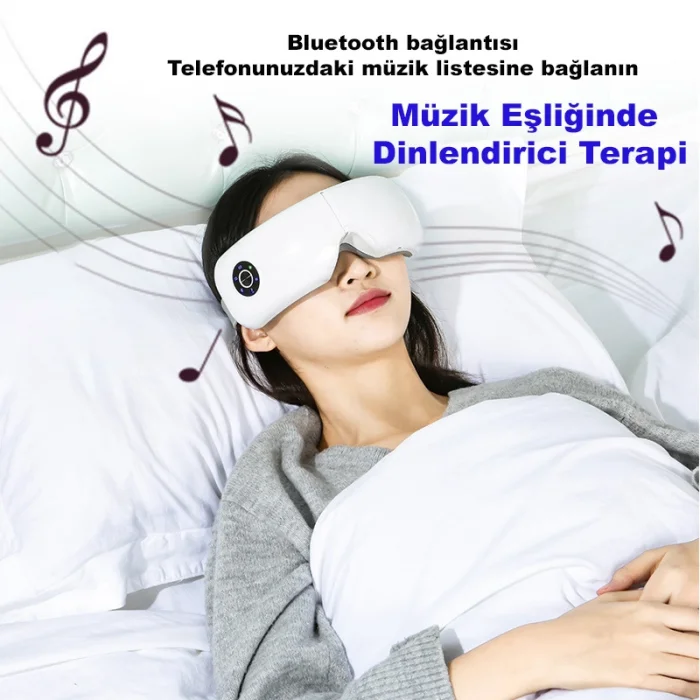 DailyLink Şarjlı Akıllı Göz Yüz Terapi Masaj Aleti