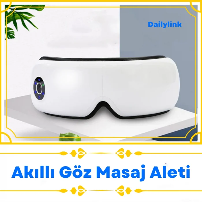 DailyLink Bluetooth Müzik Göz Yüz Terapi Masaj Aleti Şarjlı