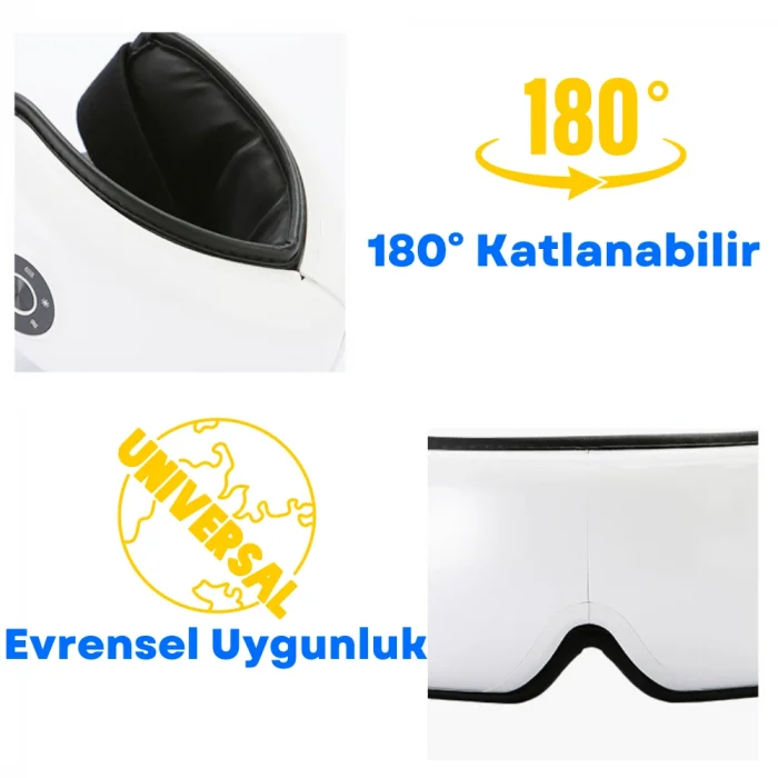 DailyLink Bluetooth Müzik Göz Yüz Terapi Masaj Aleti Şarjlı