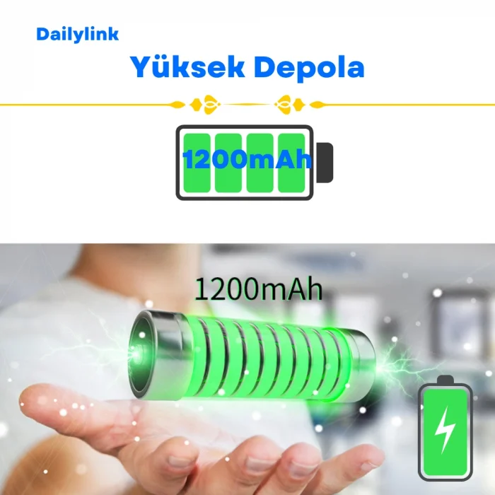 DailyLink Bluetooth Müzik Göz Yüz Terapi Masaj Aleti Şarjlı
