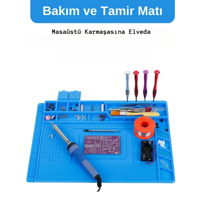 DailyLink S-160 ESD Isıya Dayanıklı Silikon Mat Tamir Pedi