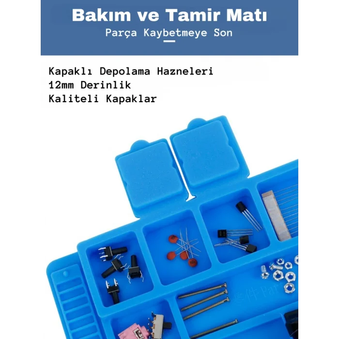 DailyLink S-160 ESD Isıya Dayanıklı Silikon Mat Tamir Pedi