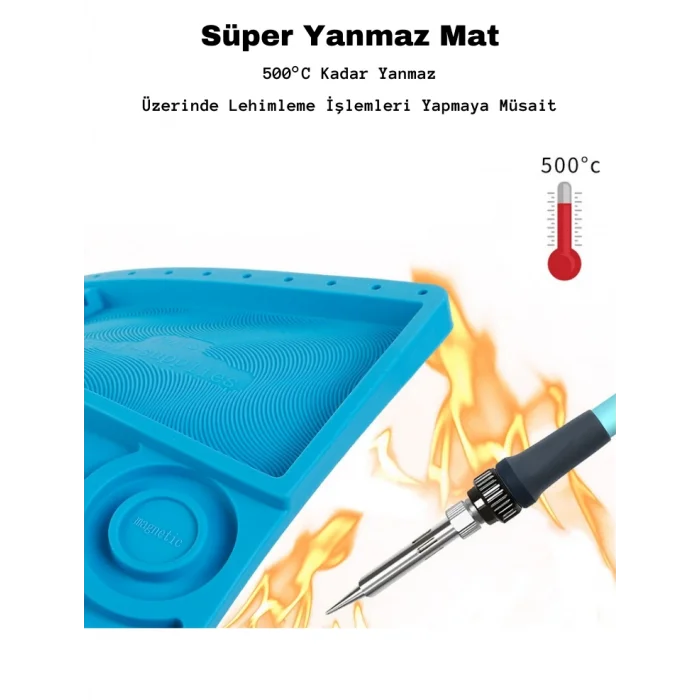 DailyLink S-160 ESD Isıya Dayanıklı Silikon Mat Tamir Pedi