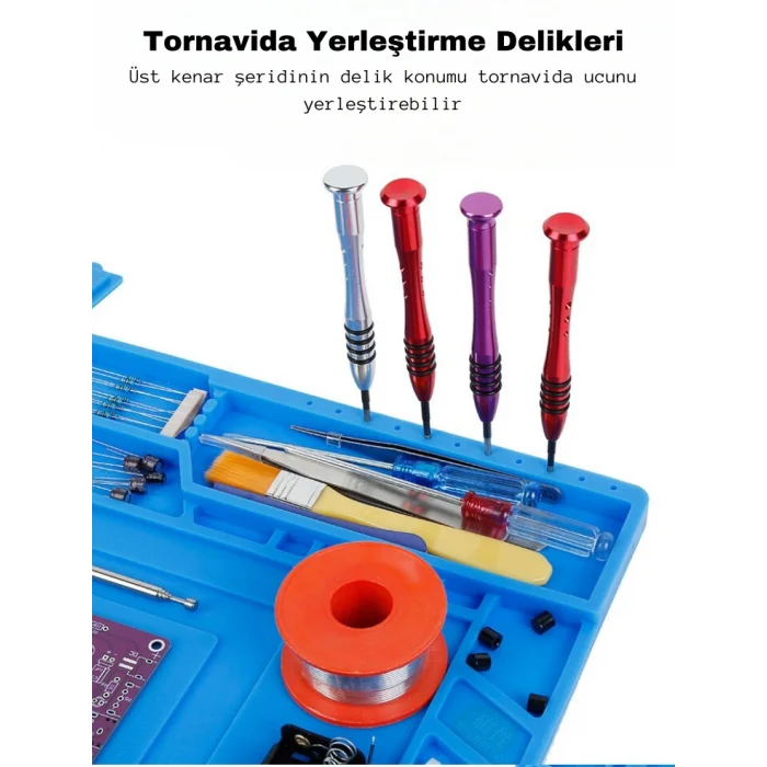 DailyLink S-160 ESD Isıya Dayanıklı Silikon Mat Tamir Pedi