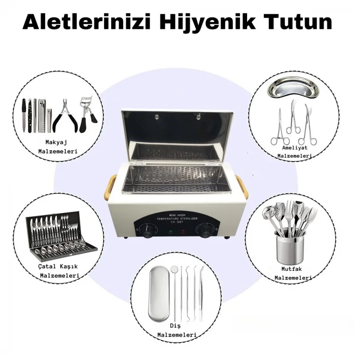 DailyLink SANITIZING BOX CH-360T Sterilizatör Makinesi Yüksek Sıcaklık