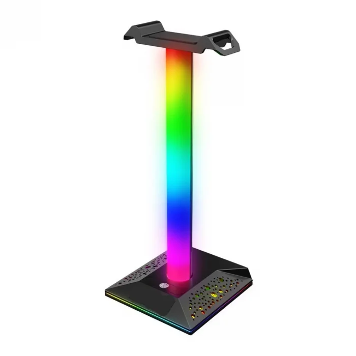 RGB Gaming Kulaklık Standı Dokunmatik LED Işıklı Kulaklık Askısı Gamer Masaüstü Kulaklık Tutucu