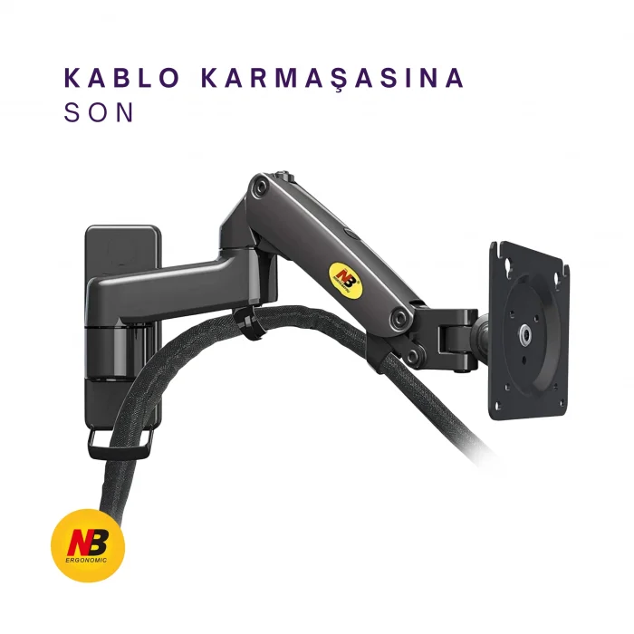 DailyLink NB F150 17-35 Ergonomik Duvar LED TV Monitör Tutucu