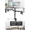 Masaüstü Ayarlanabilir 14-32” Çift Kol Monitör Tutucu SK14-32ÇİFTKOL