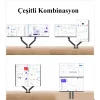 North Bayou NB G35 Çift Kol Amortisörlü Monitör Tutucu Stand 22-32