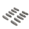DailyTech 10 Adet 14 25mm Pozi PZ2 Tornavida Bit Seti Tamir Araçları Matkap Ucu Güç Ev El Aletleri -