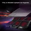 Coolcold LED K40 6 Fanlı 17 inç RGB Laptop Notebook Soğutucu Stand