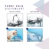 DailyTech Otomatik PET Kedi Köpek Su Pınarı Çeşmesi Şelalesi Sebil