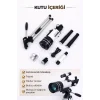 Başlangıç Astronomik Monoküler Teleskop Ay & Yıldız Gözlemi Eğitici Güçlü Optik Tripodlu Set