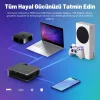 DailyLink Aun A30 Full Hd Wifi 1080 Destekli Mini Projeksiyon Cihazı Cep Telefonu Yansıtma