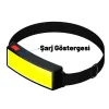 DailyLink USB Şarj Edilebilir LED COB Kafa Feneri Lambası