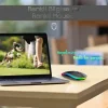 DailyLink RGB Wireless Bluetooth Kablosuz Optik Mouse Şarj Edilebilir USB Gamer PC Dizüstü İpad