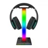 RGB Gaming Kulaklık Standı Dokunmatik LED Işıklı Kulaklık Askısı Gamer Masaüstü Kulaklık Tutucu