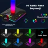 RGB Gaming Kulaklık Standı Dokunmatik LED Işıklı Kulaklık Askısı Gamer Masaüstü Kulaklık Tutucu