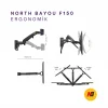 North Bayou NB F150 Ergonomik Duvar LED TV Monitör Tutucu