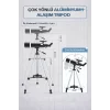 Dailytech 80mm Astronomi Teleskop 600mm odak Kumandalı 3x Barlow Lens Setli Yetişkinler & Yeni başlayanlar