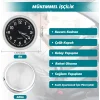 DailyTech Aydınlık Araç Araba Tekne Bisiklet İçin Mini Kuvars Saat - DailyTech - SİYAH