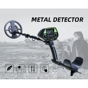 DailyTech Altın Metal Define Dedektörü Ayarlanabilir Göstergeli Kulaklık Destekli