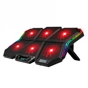 Coolcold LED K40 6 Fanlı 17 inç RGB Laptop Notebook Soğutucu Stand