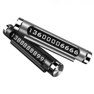 DailyLink Araba Araç Park Numaratör Telefon Numarası Yazma