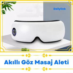 DailyLink Bluetooth Müzik Göz Yüz Terapi Masaj Aleti Şarjlı
