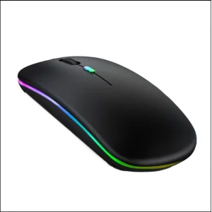 DailyLink RGB Wireless Bluetooth Kablosuz Optik Mouse Şarj Edilebilir USB Gamer PC Dizüstü İpad