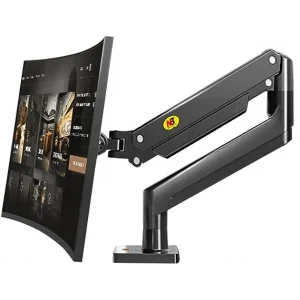 North Bayou NB G45 Amartisörlü 27-40 İnç Curved Ekran Masaüstü Monitör Tutucu