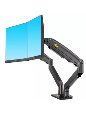 North Bayou NB G35 Çift Kol Amortisörlü Monitör Tutucu Stand 22-32
