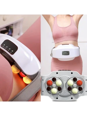 Dailytech Bian Taşı Isıtmalı Titreşimli Karın & Bel Masaj Kemeri Regl Döneminde Rahatlatıcı Kullanım