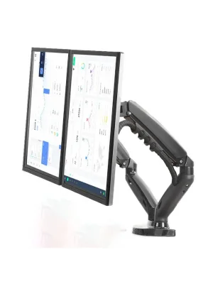 North Bayou NB F160 Çift Kol Amortisörlü Monitör Tutucu