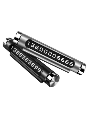 DailyLink Araba Araç Park Numaratör Telefon Numarası Yazma