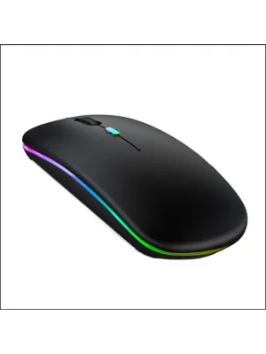 DailyLink RGB Wireless Bluetooth Kablosuz Optik Mouse Şarj Edilebilir USB Gamer PC Dizüstü İpad