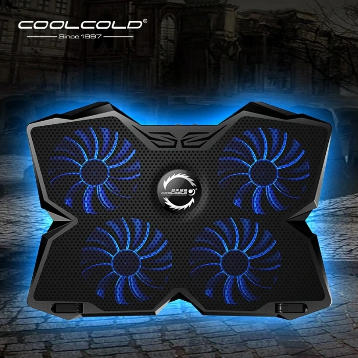 COOLCOLD Gaming 4 Fanlı Işıklı Notebook Laptop Soğutucu Stand